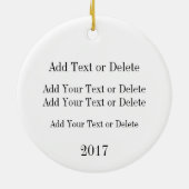 キャットアートオーナメント セラミックオーナメント (裏面)