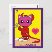 『キャットアートカード魔物はがき』 ポストカード (正面/裏面)