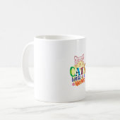 キャットアートキャッツ賛美ホーム コーヒーマグカップ (正面左)