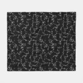 キャットアートブランケットLeチャットブランケットベッドキャットデコール フリースブランケット (正面(横))