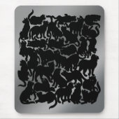 キャットアートマウスパッドバグ記念猫好きギフト マウスパッド (正面)