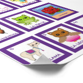 キャットアートロテリア ポスター (角)