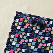 キャットアート |かわいい猫の顔 ビーチタオル (インサイチュ)