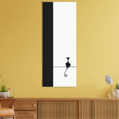 キャットアート キャンバスプリント (インサイチュ (リビング))