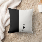 キャットアート クッション (ブランケット)