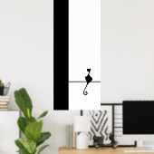 キャットアート ポスター (ホームオフィス)