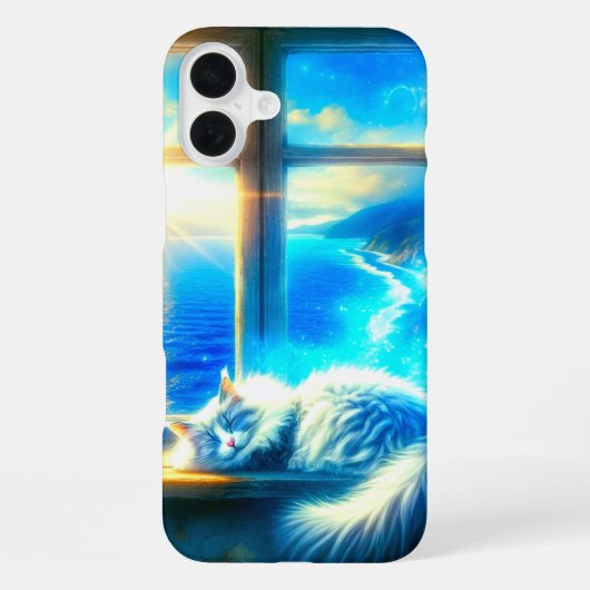 キャットアート iPhoneケース (裏面)