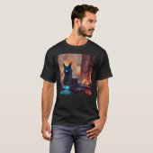 キャットアート Tシャツ (正面フル)