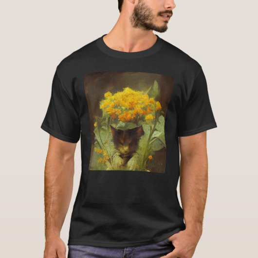 キャットアート Tシャツ (正面)