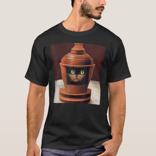 キャットアート Tシャツ (正面)