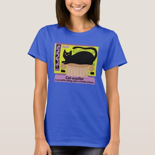 キャットアーピラーシャツ Tシャツ (正面)