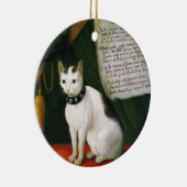 キャットアーメリーノのポートレート セラミックオーナメント (右)