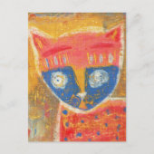 キャットアー初期のト ポストカード (正面)