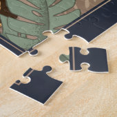 キャットア日本のートスタイル ジグソーパズル (側面)