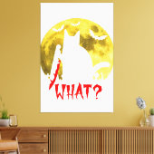 キャットイズオールパンプキン秋ハロウィンキャットF キャンバスプリント (インサイチュ (リビング))