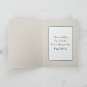 キャットインカーテン誕生日 カード (内部)