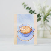 キャットインコーヒー2ポストカード ポストカード (スタンド正面)