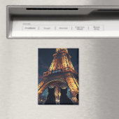 キャットインパリスエッフェルタワー葉書 マグネット (インサイチュ (食洗機))