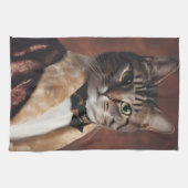 キャットイン喫煙 キッチンタオル (横)