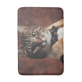 キャットイン喫煙 バスマット (正面縦)