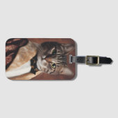 キャットイン喫煙 ラゲッジタグ (正面横)