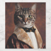 キャットイン喫煙 ワインラベル (シングルラベル)