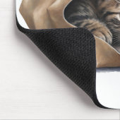 キャットイン紙バッグ マウスパッド (コーナー)