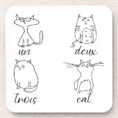 キャットウおもしろいンドゥトロワ コースター (正面)