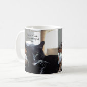 キャットウィズシェイディスマイル コーヒーマグカップ (正面左)