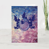 キャットウィッチムーン女神ウィッカ信者キャットパーソンカード カード (正面)