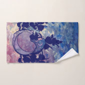 キャットウィッチムーン女神ウィッカ信者キャットパーソン ハンドタオル (ハンドタオル)