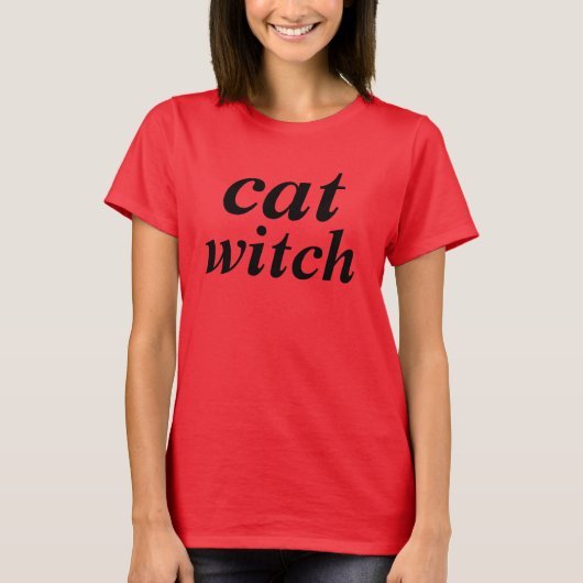 キャットウィッチTシャツ Tシャツ (正面)