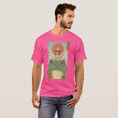 キャットウォリアーと大きなカエル Tシャツ (正面フル)