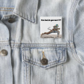 キャットウォリアービーチバレーボールファンタジーアートボタン 缶バッジ (インサイチュ)