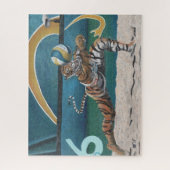 キャットウォリアー遊ズバレーボールラージアートパズル ジグソーパズル (縦)