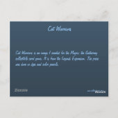 キャットウォリアー ポストカード (裏面)