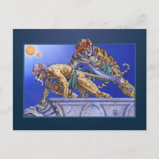 キャットウォリアー ポストカード (正面)