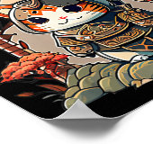 キャットウォリア日本のー書ズのかわいい向けアニメ ポスター (角)