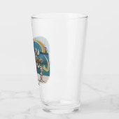 キャットウォリア遊ーのバレーボールファンタジーガラスカップ タンブラーグラス (左)