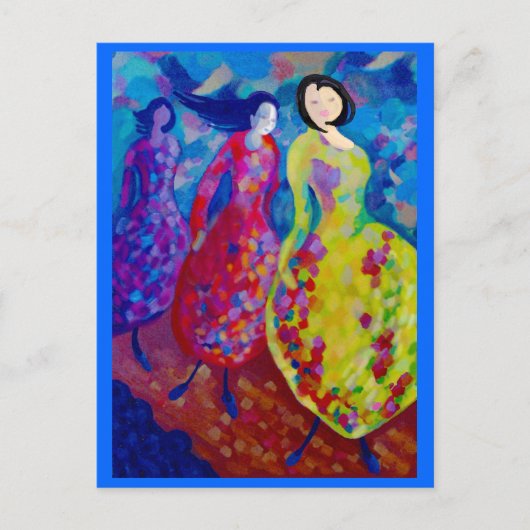 キャットウォークで ポストカード (正面)