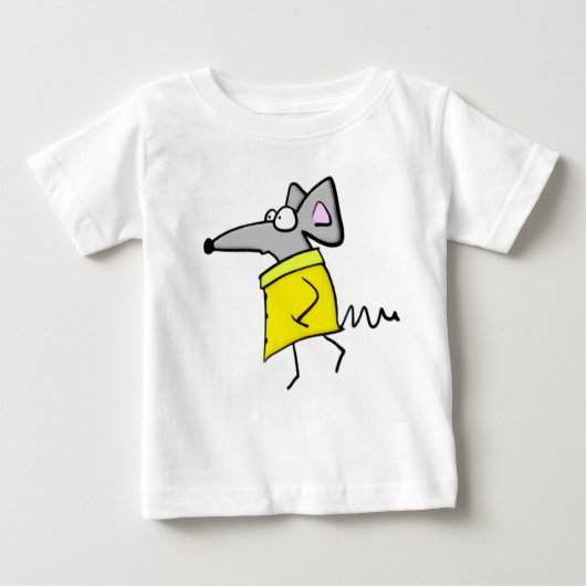 キャットウォークのラット ベビーTシャツ (正面)