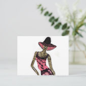 「キャットウォークモデル」* ポストカード (スタンド正面)