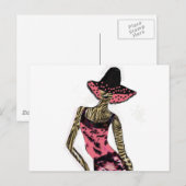 「キャットウォークモデル」* ポストカード (正面/裏面)