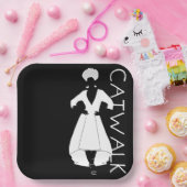 キャットウォーク紙プレート ペーパープレート (パーティー)