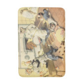 キャットウォーク: パン屋の誇大宣伝-バス・マット バスマット (正面縦)