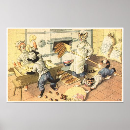 キャットウォーク：ベーカーズポスターアートのBallyhoo ポスター (正面)