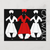 キャットウォーク ポストカード (正面)