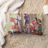 キャットウォーク: 理容師のクッションの枕    のブルドッグ ランバークッション (ブランケット)