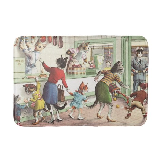 キャットウォーク: 肉屋の住居侵入-バス・マット バスマット (正面)