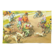 キャットウォーク: 野生のスクーターの乗車-ふきん